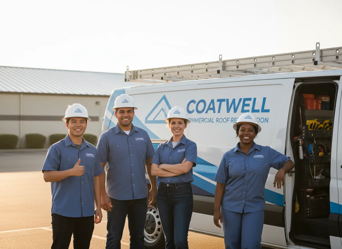 Commercial roof coating company in Wendell, ID